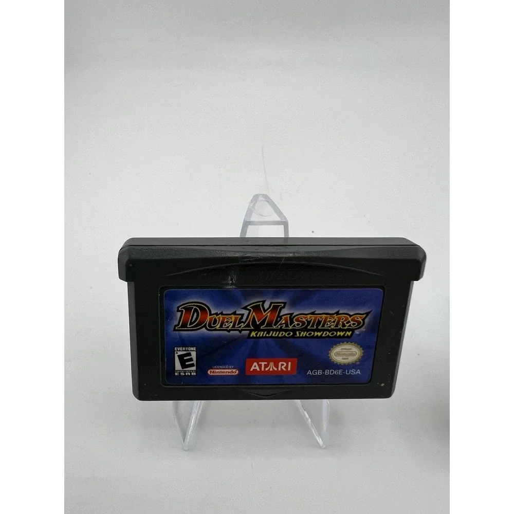 Duel Masters Kaijudo Showdown & Sempai Legends GBA Game‎ Boy Advance Tested